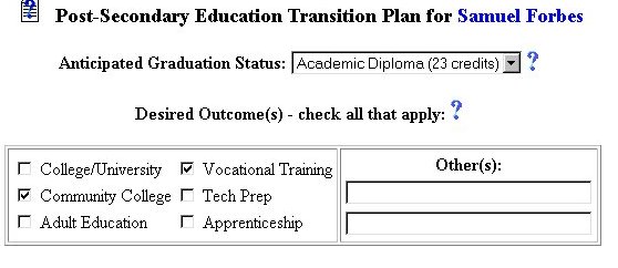 Secondary Education Plan